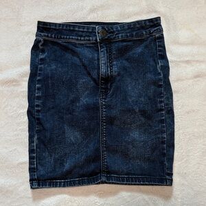 American Eagle Outfitters Dark Denim Pencil Skirt